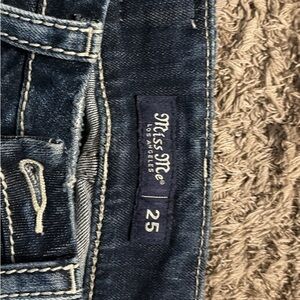 Miss Me Dark Blue Denim Jeans